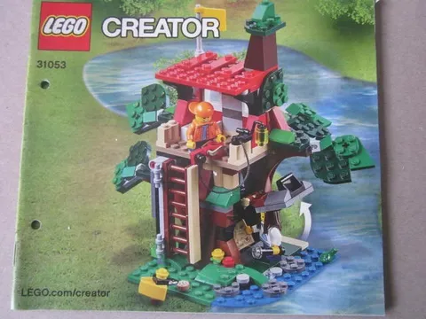 Lego Building Instructions Instruction Creator 31053 Building Site with Hut