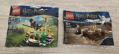 Lego Harry Potter Wizarding World Sets 30420 & 30651 Quidditch Practice New