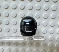 LEGO Minifigure, Headgear Helmet with Silver and White Aston Martin 2446pb52