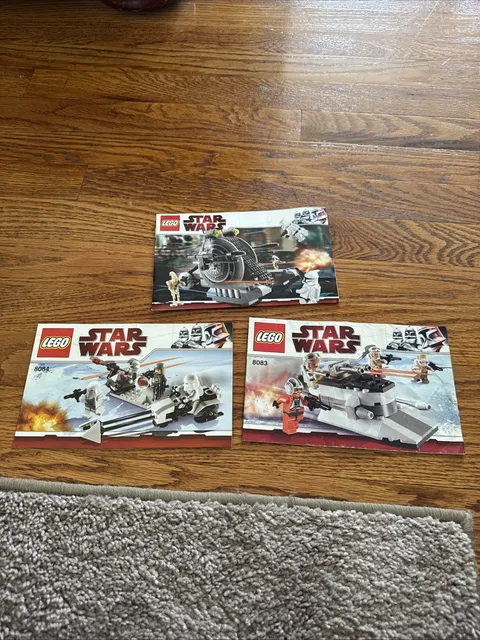 LEGO Star Wars LOT OF INSTRUCTION MANUALS 7748 8084 8083