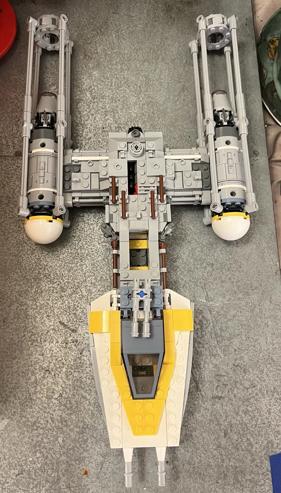 Lego Star Wars Y-Wing Starfighter (75172) — complete ship, no figs