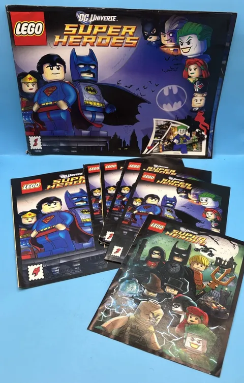 2012-13 Lot of Seven (7) Lego DC Universe Comic Books - Batman, Joker, Superman