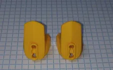2 Lego part 90640 Yellow Size 4 Bionicle Armor w/ Ball Joint Socket IRL WYSIWYG