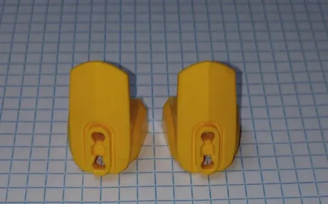2 Lego part 90640 Yellow Size 4 Bionicle Armor w/ Ball Joint Socket IRL WYSIWYG