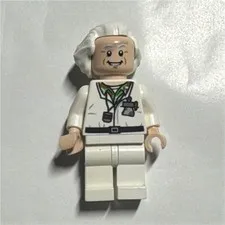 LEGO Dimensions Back to The Future Doc Brown Minifigure dim015 from set 71230-1