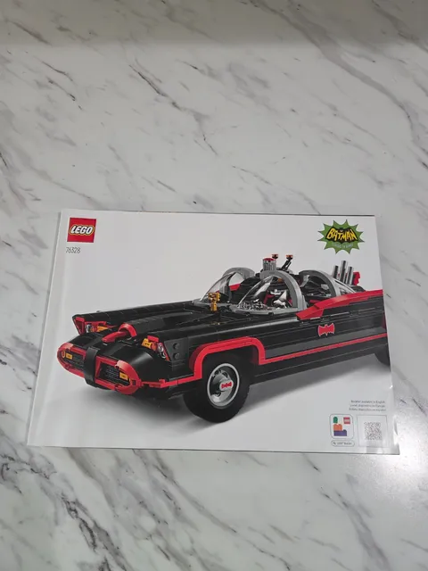 76328 LEGO INSTRUCTION BOOK ONLY Batmobile Batman 
