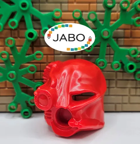 (S17 / 3 / 10) LEGO Bionicle 43855 Mask Mask Akaku Nuva Red