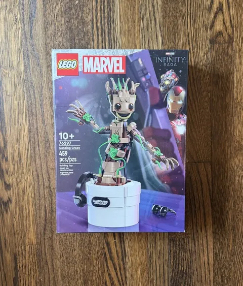 LEGO Marvel Infinity Saga Dancing Groot 76297 459 Pcs NEW SEALED Free Shipping!