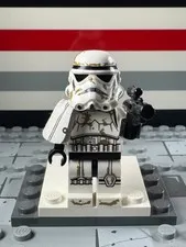 Retired LEGO Star Wars Sandtrooper Minifigure SW0383 9490 White Pauldron