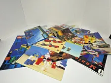 Lego Vintage System Etc  Instruction Manuals Lot 40+ AS PICTURED LOOK CLOSELY!