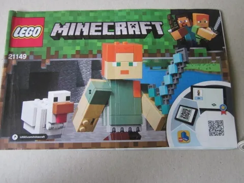  Lego System Building Instructions Instruction Minecraft 21149