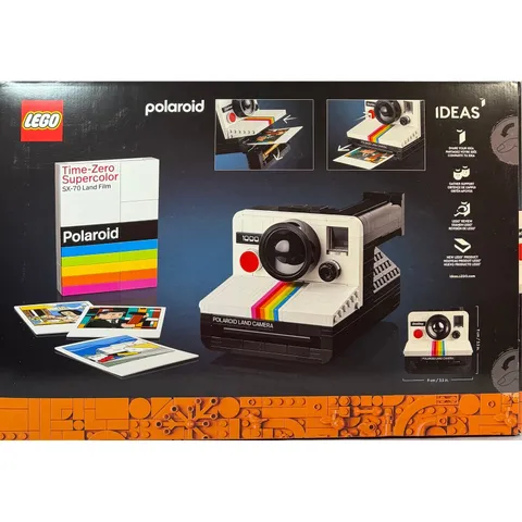 LEGO Ideas Polaroid OneStep SX-70 Camera 21345 Building Set 516 Pieces New