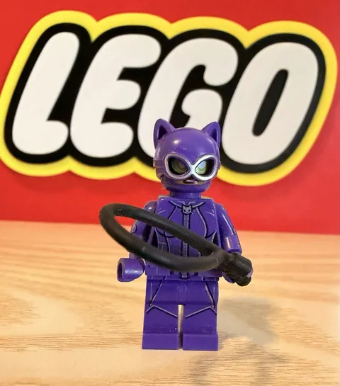 Lego Batman Movie Catwoman Minifigure With Accessory