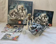 LEGO Bionicle Takanuva 8596 Cib With Instructions/inserts and Mask of Light 100%