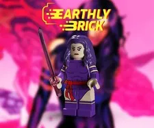 LEGO Marvel Comics Earthly Brick Custom Xmen Psylocke Pad Printed Minifigure