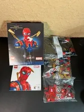 LEGO Marvel Iron Spider-Man Bust 76326 Building Set 379 pcs - MISSING BAG 4 !