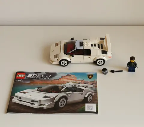LEGO 76908 Lamborghini Countach *Complete w/Manual*NO Box* Adult Owned