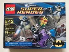 Lego 6858 Catwoman Catcycle City Chase DC Universe Super Heroes 2012 New+Sealed