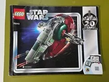 LEGO INSTRUCTIONS ONLY SLAVE I 20TH ANNIVERSARY 75243 manual book 
