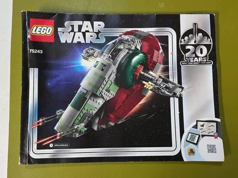 LEGO INSTRUCTIONS ONLY SLAVE I 20TH ANNIVERSARY 75243 manual book 