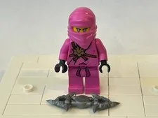 LEGO Ninjago Zane Avatar Pink Ninja minifigure 71708 njo0561 NEW