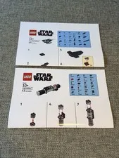 LEGO Star Wars Make & Take Instructions (Lightsaber & N-1 Starfighter) Mar/May