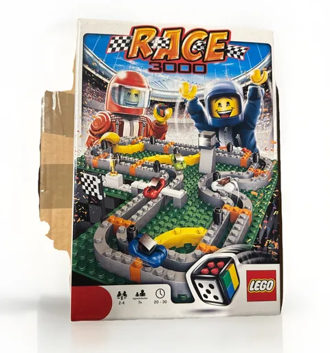 Lego 3839 Race 3000 Game Brand New Factory Sealed