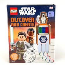LEGO Star Wars Discover & Create Book w/Boba Fett Minifigure SW0631 - New Sealed