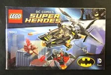 Lego Super Heroes INSTRUCTION GUIDE Manual DC Comics Batman 76011