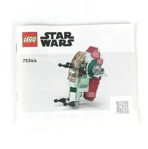 LEGO® Star Wars™ Instruction Manual Book 6449309 for Set 75344 Boba Microfighter