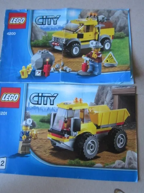 Lego City Building Instructions Instruction 4200 Building Squad with Truck