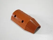2pcs LEGO 57792 Cement Mixer Drum 3x6x10 Half - Dark Orange (Used) - REBRICKS
