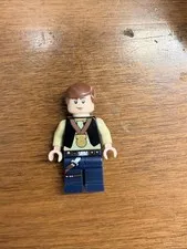 LEGO® Minifigure Star Wars sw0356 Han Solo Celebration Smooth Hair