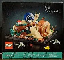 LEGO Ideas Friendly Snails (40788) New & Factory Sealed