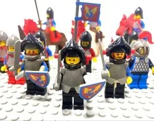 LEGO Castle Black Knights Minifigures Set of 14 Used