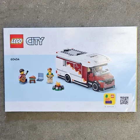 LEGO CITY Camper Van 60454 Illustrated Instruction Manual Booklet