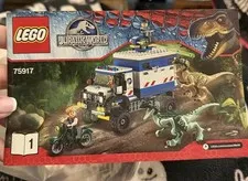 LEGO Jurrasic World 75917 Raptor Rampage Instruction Booklet Manual 1 Only