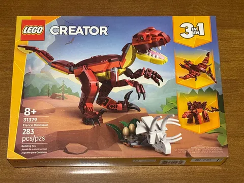 lego creator fierce dinosaur 3 in 1 31379