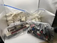 LEGO 7897 Multiple Train Sets Loose Parts Bulk Mixed Bags Assembled Models