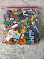 2 lbs 47oz of LEGO Multicolor Bricks Blocks Mixed Pieces