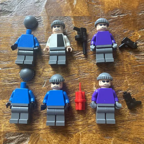 LEGO Batman 1st Edition Henchmen Penguin Mr Freeze Two-Face HTF Set Extra Parts