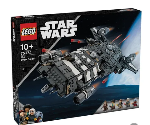 LEGO 75374 Star Wars Onyx Cinder Starship Skeleton Crew Figures New Sealed Box