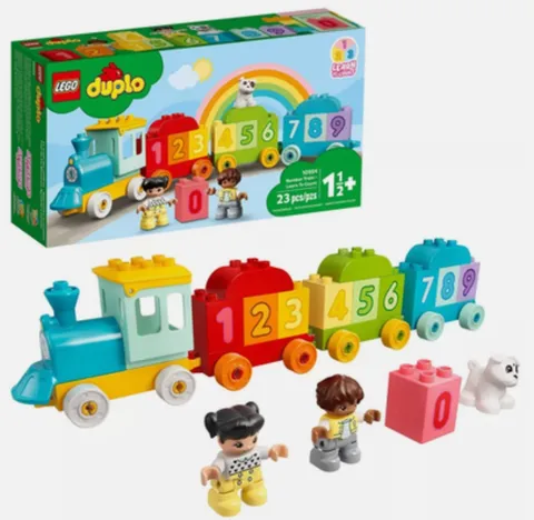 LEGO Duplo Number Train Building Toy Age 1 1/2+ 23 Pcs Learn To Count Sets 1.5+