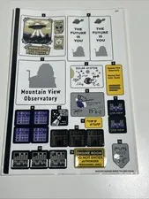 LEGO Bricklink Program 910027 Mountain View Observatory STICKER SHEET Authentic