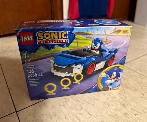 LEGO Sonic the Hedgehog Sonic: Speedster Lightning 77117 126 pcs Brick Sep