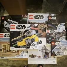 LEGO Star Wars Illustrated English Instruction Manual Booklets Lot 75248-75320