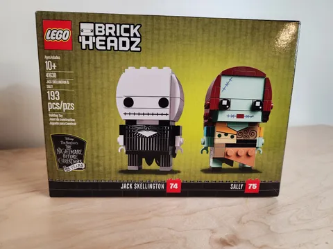 LEGO BRICKHEADZ: Nightmare Before Christmas - Jack Skellington & Sally (41630)