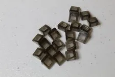 LEGO Parts 54200 (20pcs) Slope 30 1 x 1 x 2/3 - Trans Black