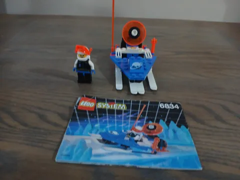 LEGO Space: Celestial Sled (6834) 100% Complete w Minifigures & Instructions