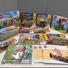 Lego 32 Creator 3 in 1 Manuals For 31052 31108 31132 31104 31107 31104 + More !
